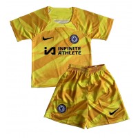 Echipament fotbal Chelsea Portar Tricou Treilea 2023-24 pentru copii maneca scurta (+ Pantaloni scurti)